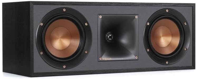 Klipsch Reference 5.1 Home Theater System with R-620F Floorstanding Speakers, 12SW Subwoofer, 52C Center & R-41M Bookshelf Black Zevon