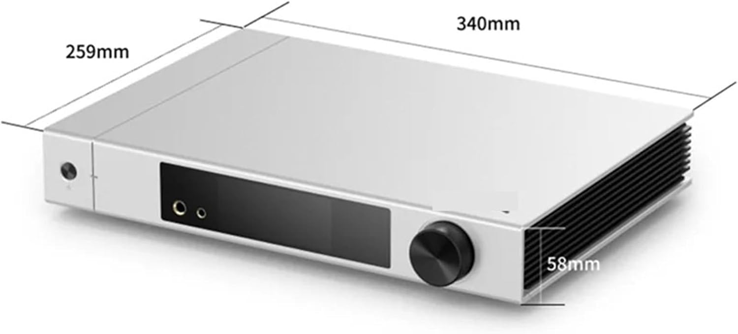 Music Streamer Player ES9038PRO DAC Pre-amp Fully Balanced Headphone Amplifier