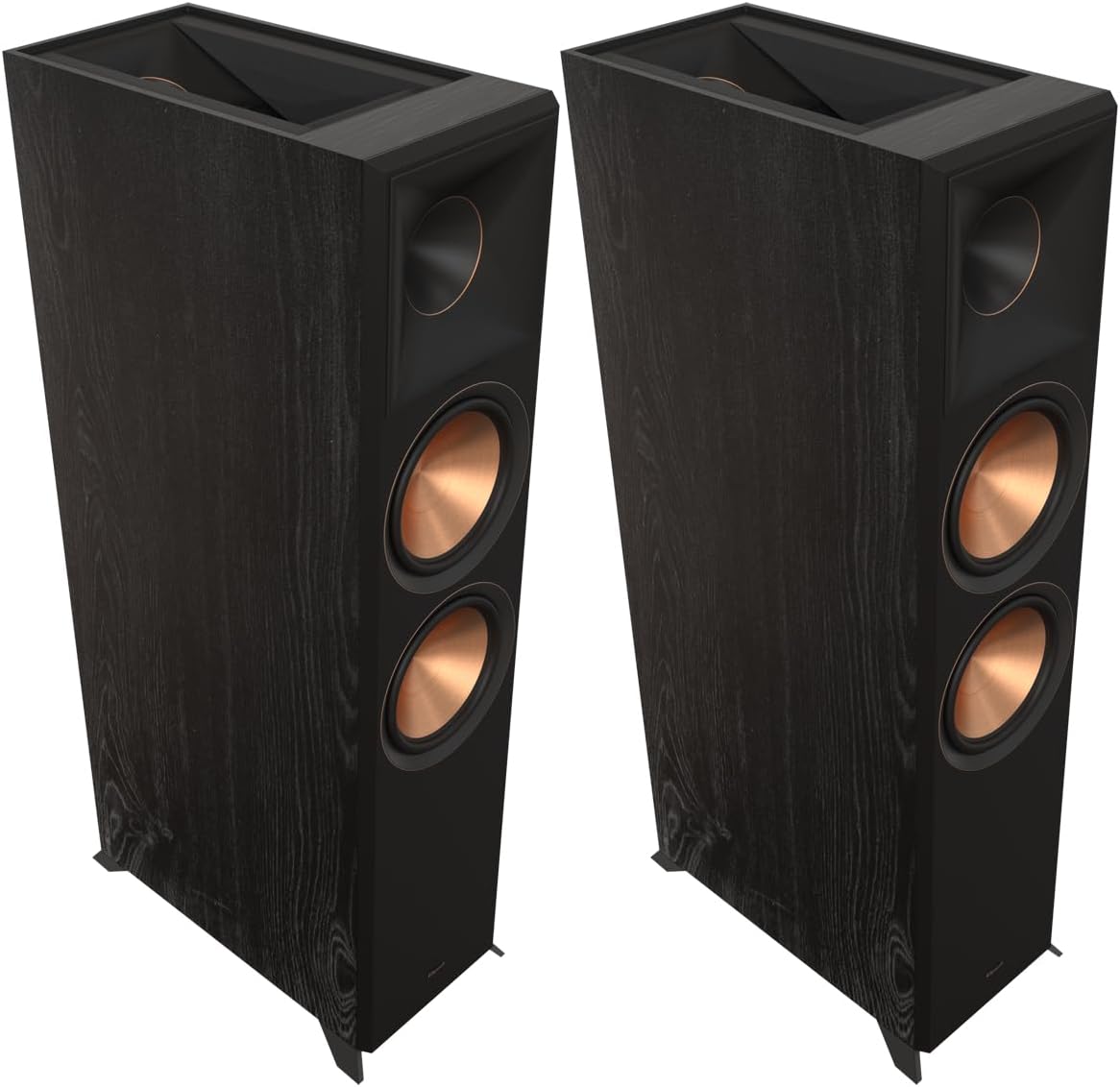 Reference Premiere RP-8060FA II Floorstanding Speakers Dolby Atmos Tower Loudspeakers Ebony Pair with 25ft Wire Zevon