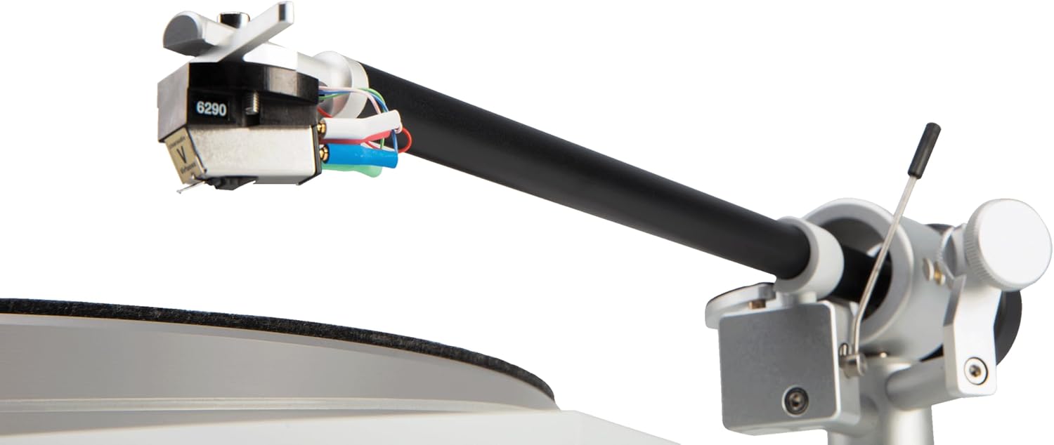 Manual Belt-Drive Premium Turntable with Cartridge Included Floating Motor for Low-Vibration & Low-Resonance Stylish Option for Vintage Vinyl Records