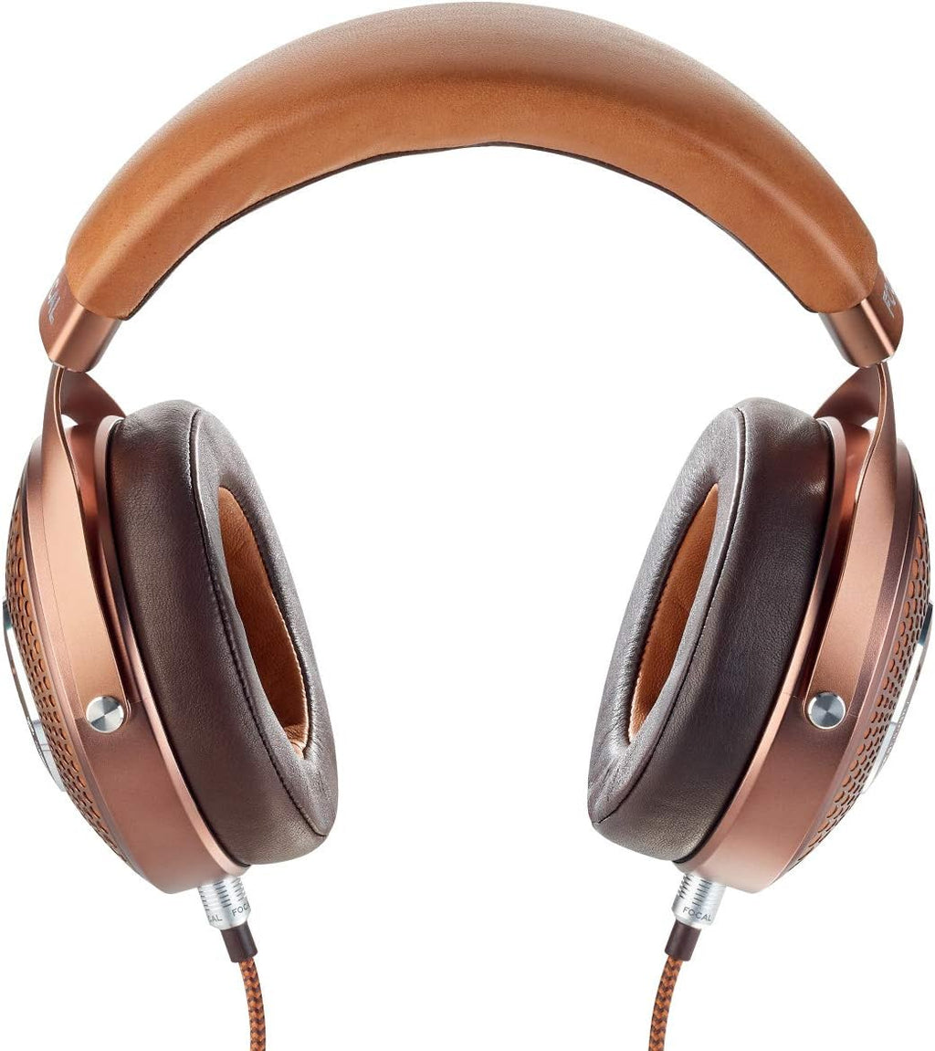 High-Fidelity Over-Ear Closed-Back Headphones Premium Audiophile Flagship Model Cognac Mocha
