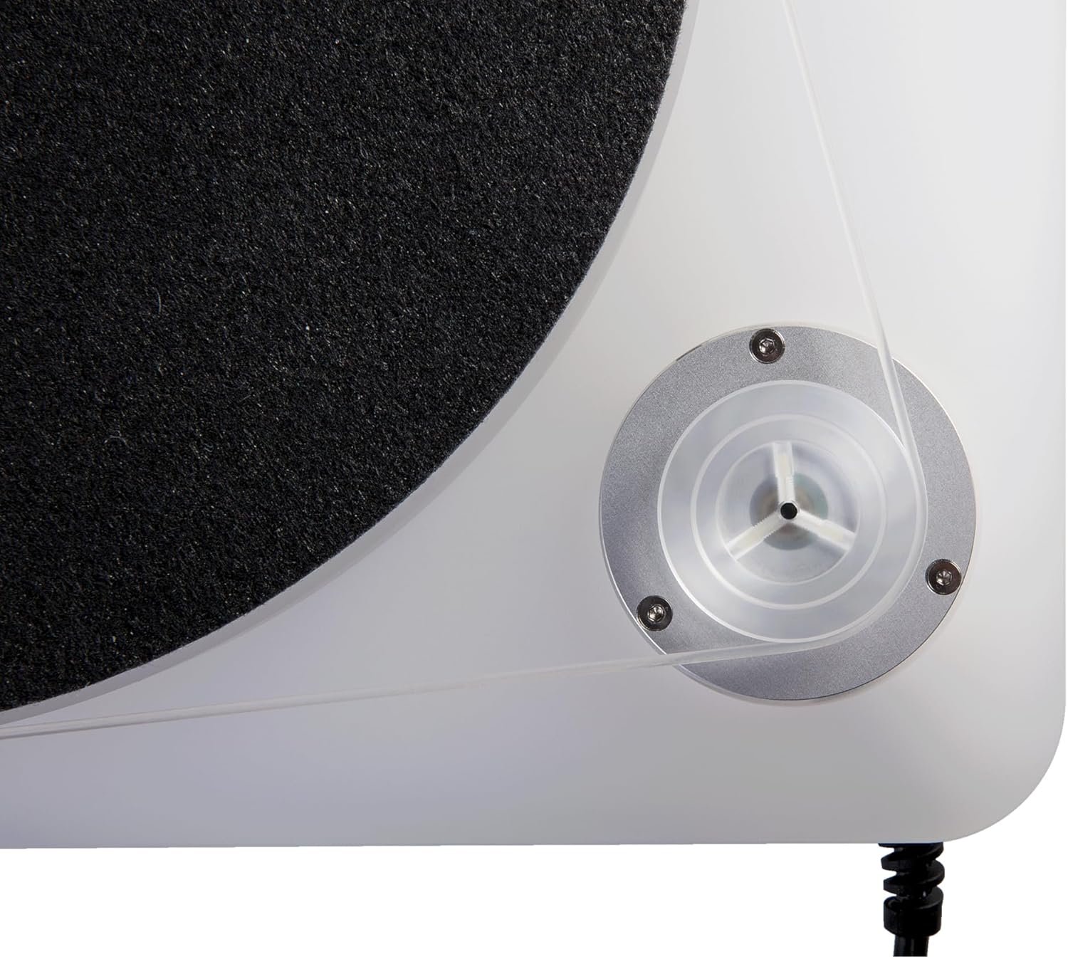 Manual Belt-Drive Premium Turntable with Cartridge Included Floating Motor for Low-Vibration & Low-Resonance Stylish Option for Vintage Vinyl Records