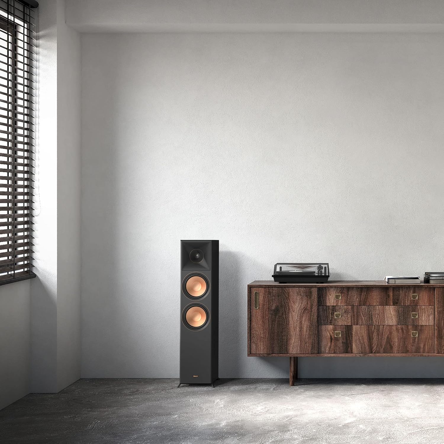 Reference Premiere RP-8060FA II Floorstanding Speakers Dolby Atmos Tower Loudspeakers Ebony Pair with 25ft Wire Zevon