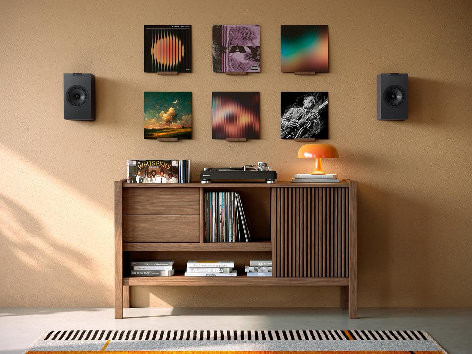 KEF Q3 Meta Bookshelf Speakers High-Fidelity Standmount Loudspeakers Black Pair Zevon