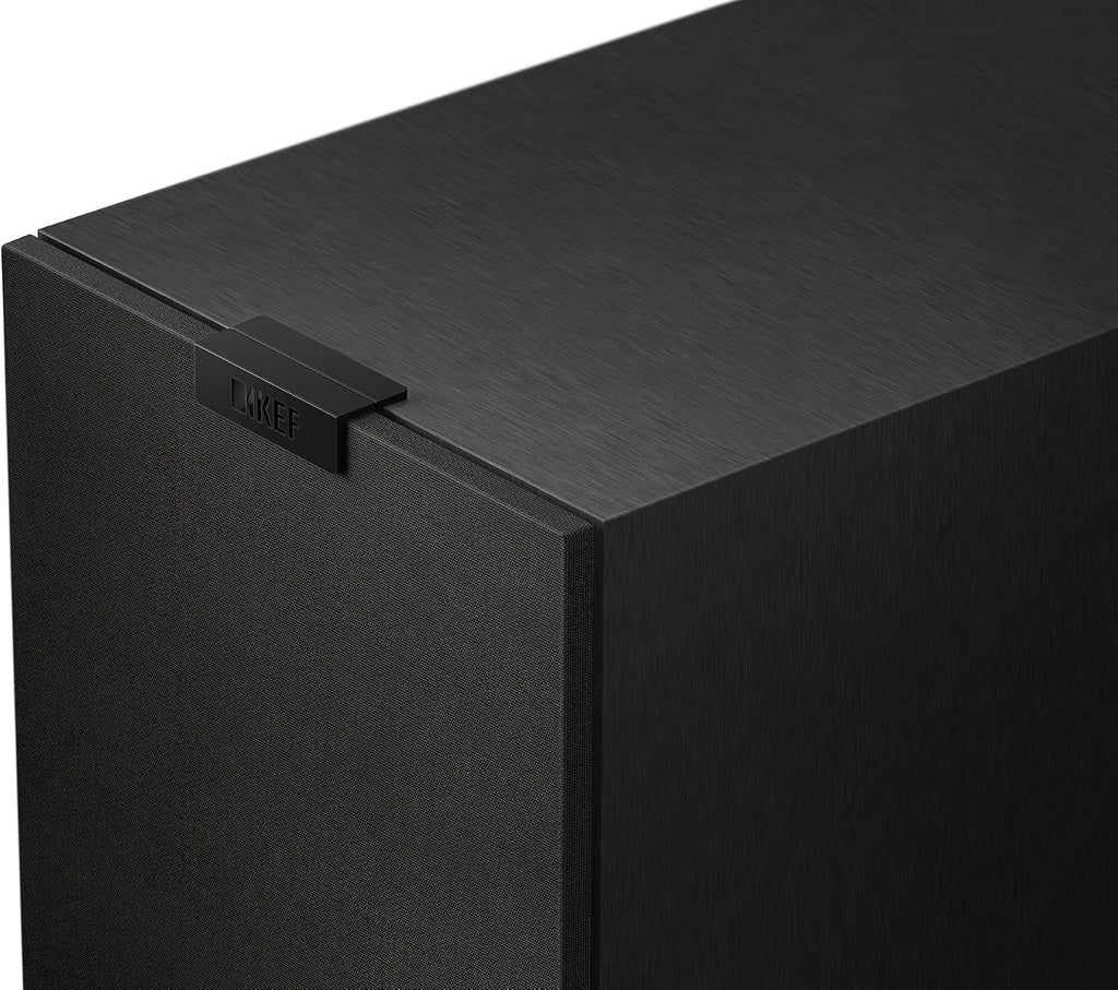 KEF Q3 Meta Bookshelf Speakers High-Fidelity Standmount Loudspeakers Black Pair Zevon